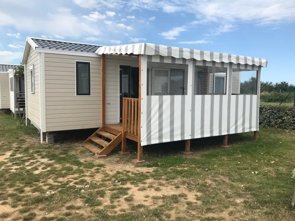 Location - Mobil-Home 3 Chambres Confort - - Camping Les Marsouins