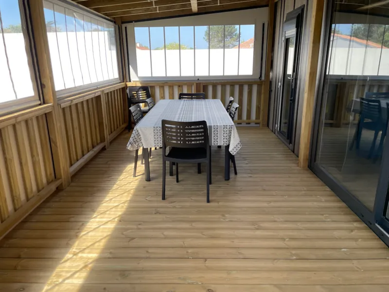 Mobil-Home Premium 3 Chambres Avec Jacuzzi -