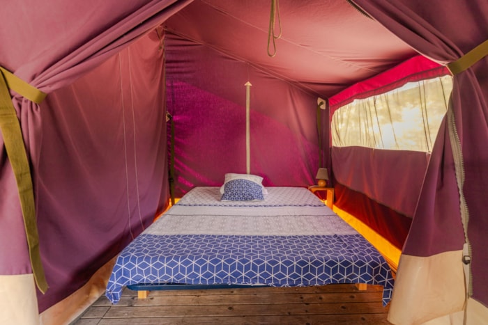Tente Lodge - 2 Chambres + Terrasse Couverte