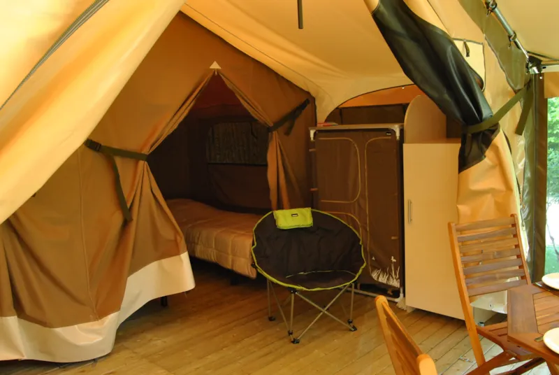 Insolite - Tente Lodge 2 Chambres - Sans Sanitaire -