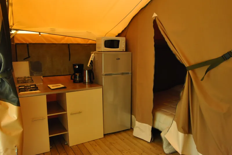 Insolite - Tente Lodge 2 Chambres - Sans Sanitaire -