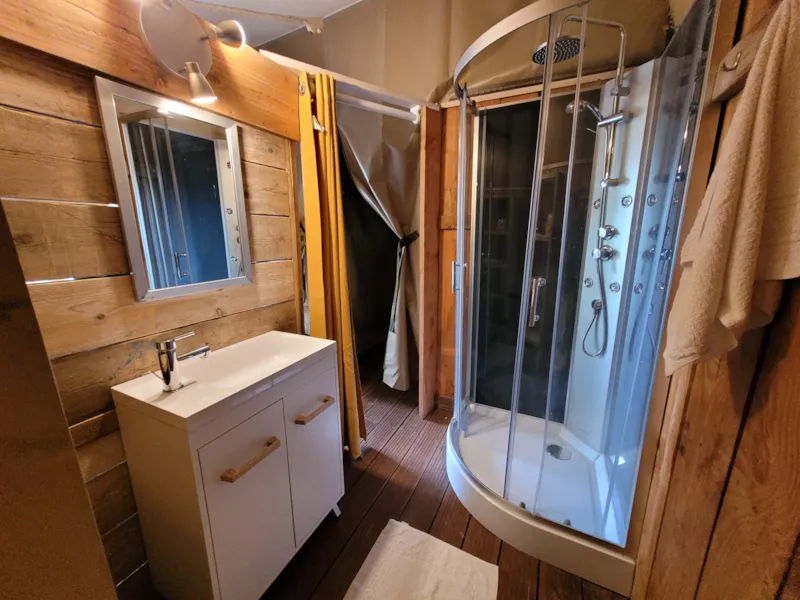 Insolite Premium - Tente Bali 2 Chambres - Avec Sanitaire -