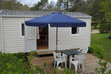 Accommodation - Mobil Home Eco 2 Bedrooms - 18M² - - Camping La Castillonderie