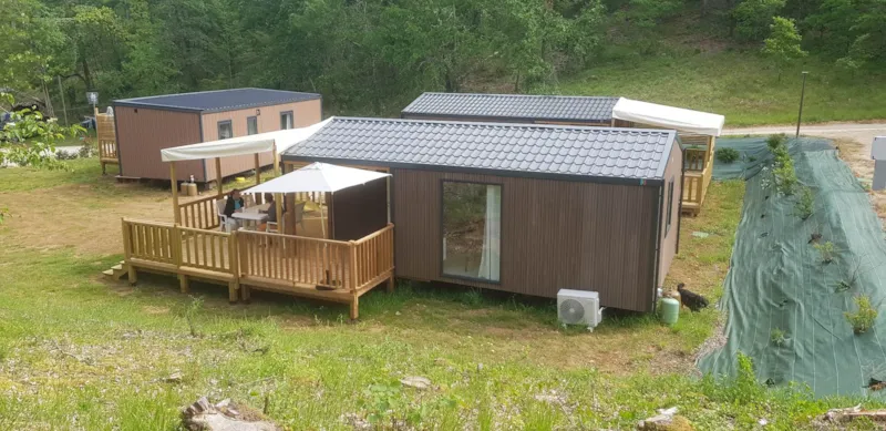 Mobil-Home Confort 2 Chambres - 30M² - Clim + Tv -