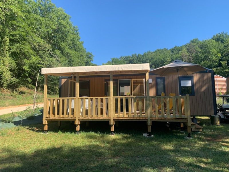 Mobil-home Confort 3 chambres - 33m² - Clim + TV -