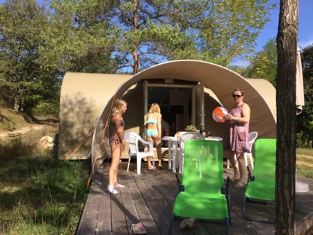 Accommodation - Unusual Accomodation - Coco Sweet 2 Bedrooms - No Bathroom - - Camping La Castillonderie