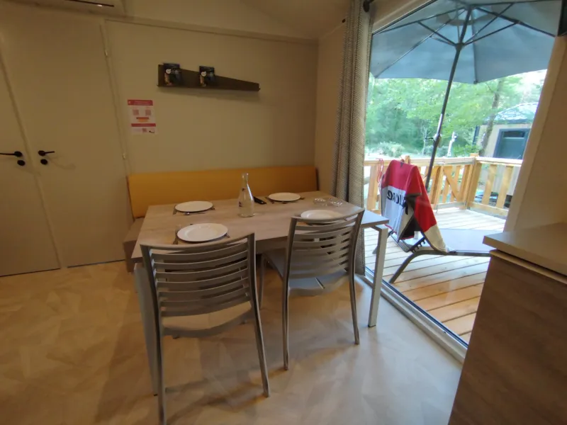 Mobil-Home Confort 2 Chambres - 30M² - Clim + Tv -