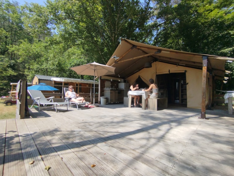 Unterkunft Insolite Premium - Zelt Bali - 2 Zimmer - mit Sanitäranlagen - ?