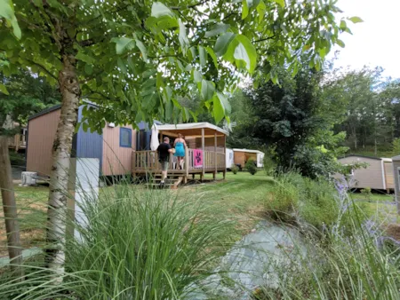 Location - Mobil-Home Privilège 2 Chambres - - Camping La Castillonderie