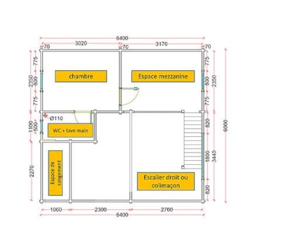 Gîte Trappeur Duplex 52m² (3 bedrooms - 1 bathroom) + 20m² terrace