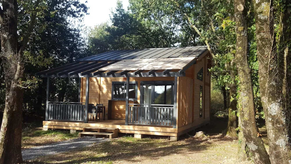 Location - Gîte Trappeur Duplex 52M² (3 Chambres - 1 Sdb) + Terrasse 20M² - Domaine de Kervallon