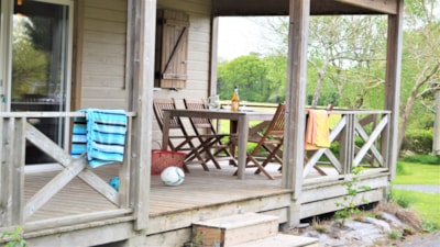 Chalet confort PREMIUM 35 m² (2 Bedrooms - 2 bathrooms) + sheltered terrace