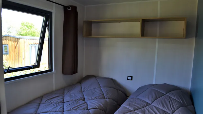 Cabanon 24M² (2 Chambres - 1 Sdb) + Terrasse Semi-Couverte 16.5Cm²