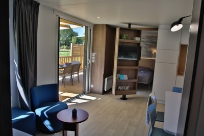TAOS (3 bedrooms - 2 bathrooms - Air conditioner) 40M² + semi-covered terrace + SPA