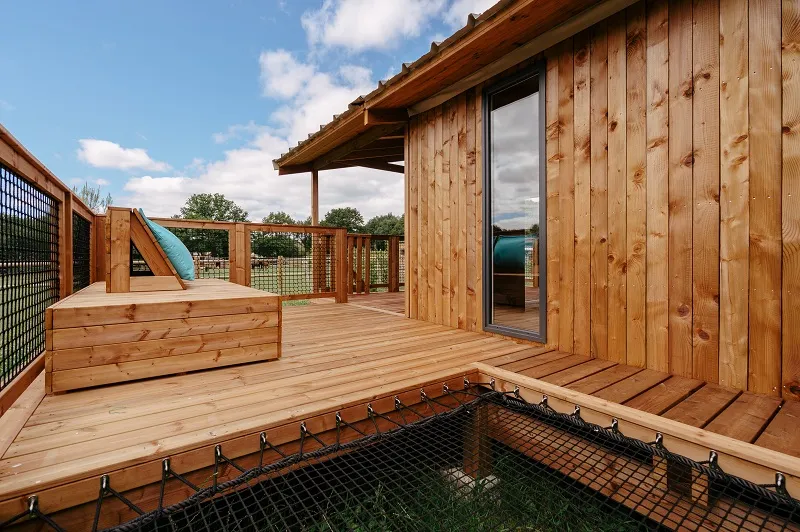 Cabane Lodge Vip 43M² (2 Chambres - 1 Sdb) Dont Terrasse Couverte