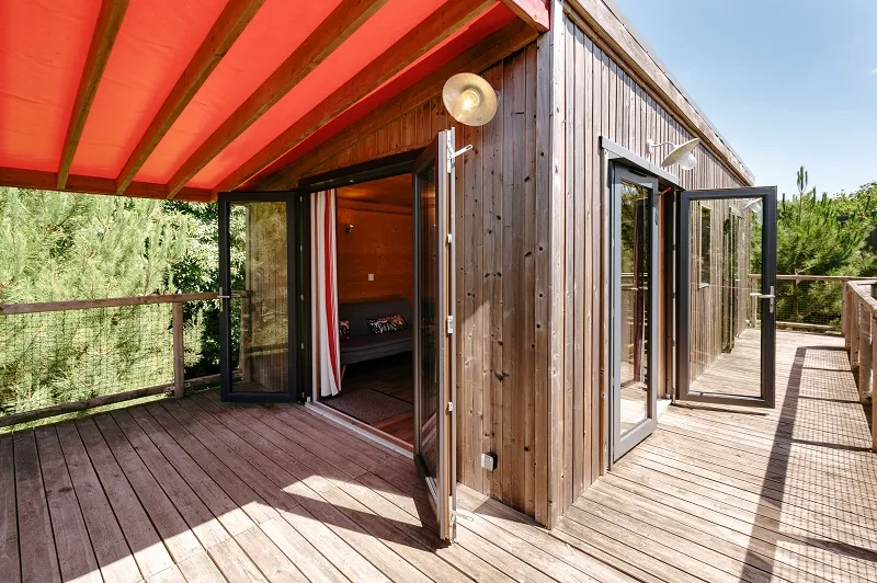 Cottage Sur Pilotis Premium (2 Chambres - 1 Sdb) + Terrasse Couverte