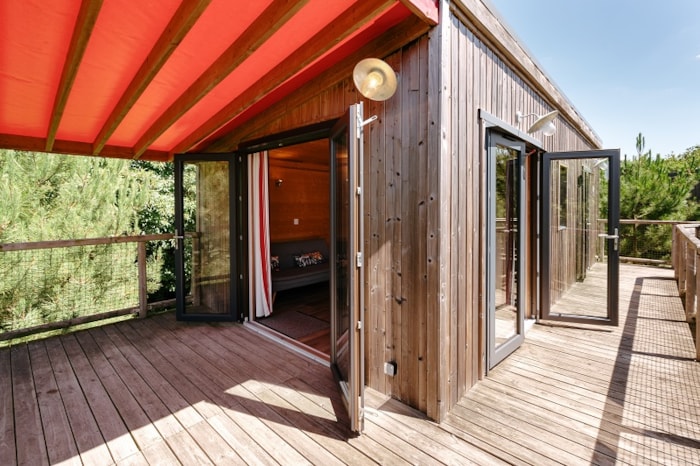 Cottage Sur Pilotis Premium (2 Chambres - 1 Sdb) + Terrasse Couverte