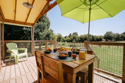 Cabane Lodge Premium - 43m² (2 bedrooms - 1 bathroom) including 11m² semi-covered terrace
