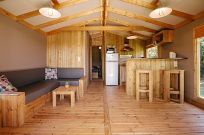 Cabane Lodge Premium - 43m² (2 bedrooms - 1 bathroom) including 11m² semi-covered terrace