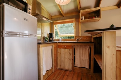 Cabane Lodge Premium - 43m² (2 bedrooms - 1 bathroom) including 11m² semi-covered terrace