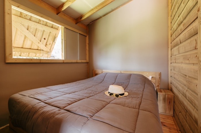 Cabane Lodge Premium 43M² (2 Chambres - 1 Sdb) Dont Terrasse Semi-Couverte 11M²