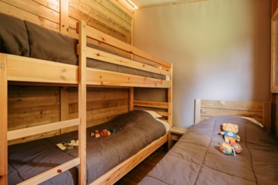 Cabane Lodge Premium - 43m² (2 bedrooms - 1 bathroom) including 11m² semi-covered terrace