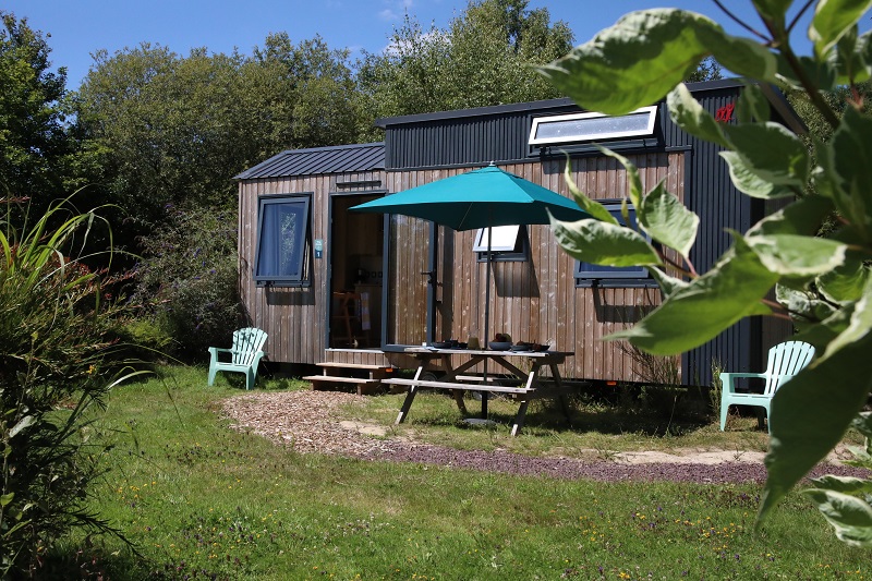 Location - Tiny House Nouveauté 2021 (Avec Sdb) 20M² - 2 Chambres - Domaine de Kervallon