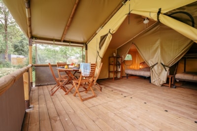 Ecolodge BALI 32m² (2 bedrooms) including 12m² covered terrace.