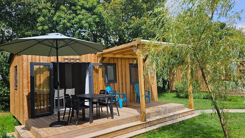 Cabanon 24M² (2 Chambres - 1 Sdb) + Terrasse Semi-Couverte 16.5Cm²