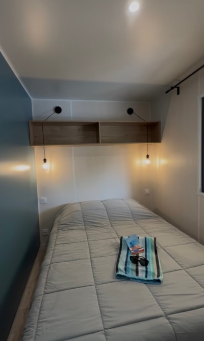 Cabanon Confort 24m² (2 bedrooms - 1 bathroom) + 16.5cm² semi-covered terrace