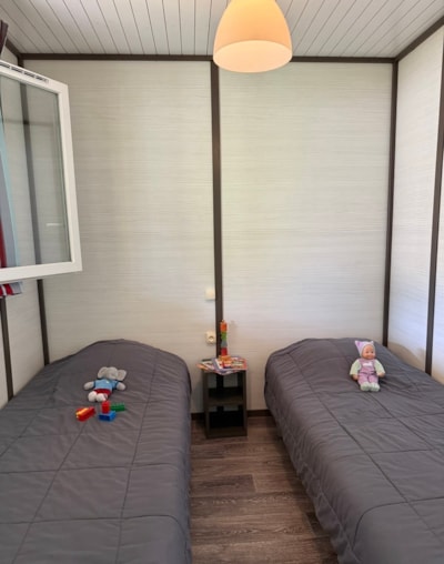 Chalet confort PREMIUM - 33 m² (2 bedrooms - 1 bathroom) + covered terrace