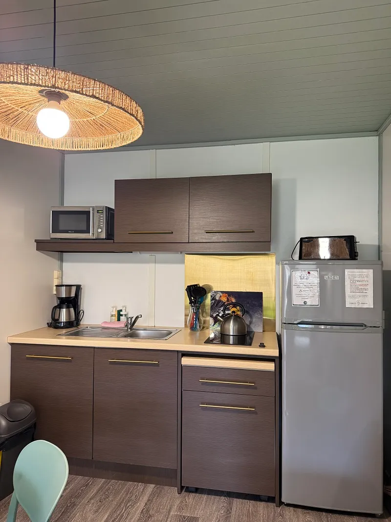 Chalet Confort Premium 35 M² (2 Chambres - 2 Sdb) + Terrasse Couverte