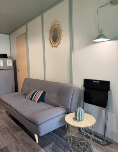 Chalet confort PREMIUM 35 m² (2 Bedrooms - 2 bathrooms) + sheltered terrace