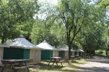 Huuraccommodatie(s) - Bungalowtent Bengali - Camping RIO VERO