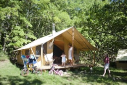 Location - Tente Trappeur - Village Huttopia Dieulefit