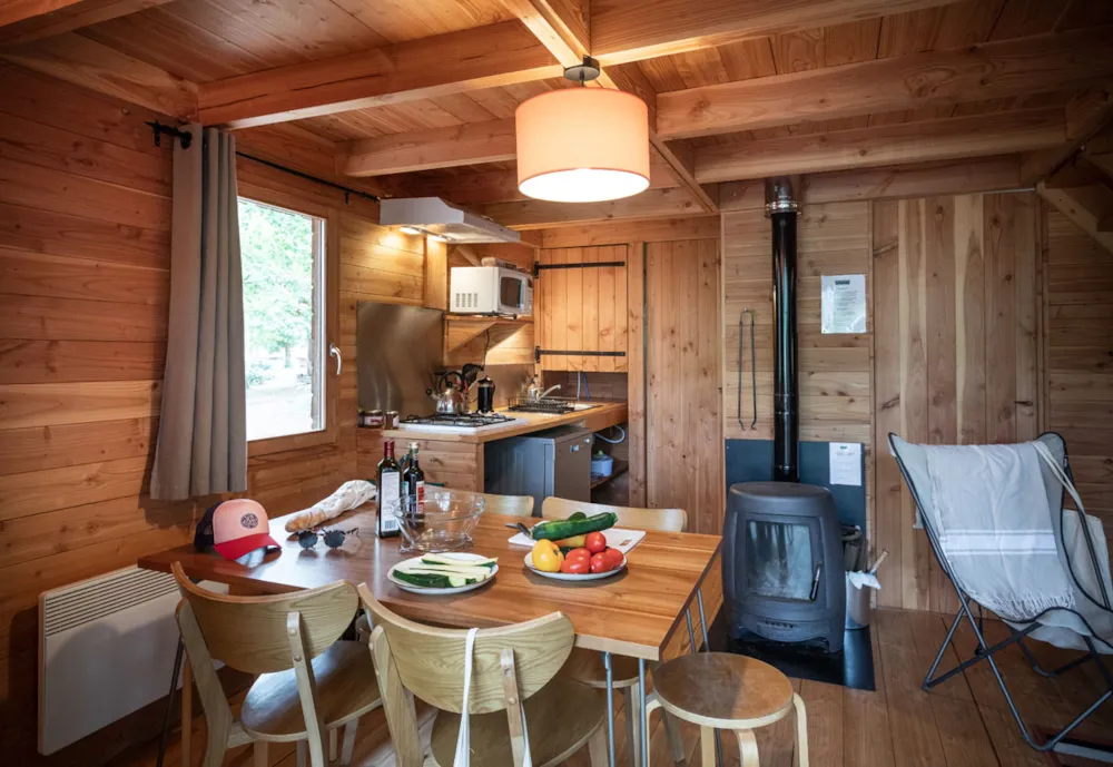 Accommodation - Wood Cabin - Village Huttopia Dieulefit