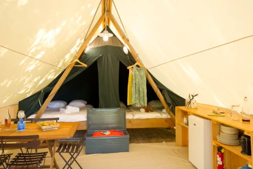 Location - Tente Canadienne - image n°5 - Huttopia Dieulefit