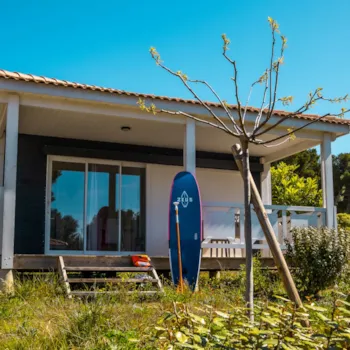 Mietunterkunft - Hütte Maéva - 2 Schlafzimmer - - Camping L'Hippocampe - Les Chalets de la Mer
