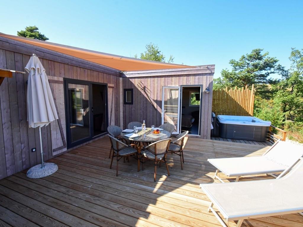 Accommodation - Mobile Home Ciela Exception 2 Bedrooms Spa - Camping Les Bois du Chatelas