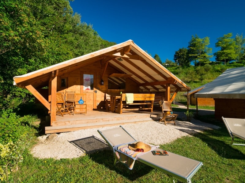 Tente Ciela Nature Lodge  2 chambres - Cuisine équipée – Salle de bain