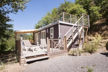 Mietunterkunft - Luxus Mobil Home  - Jonte - RCN Val de Cantobre