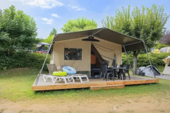 Mietunterkunft - Glampingzelt Larzan - RCN Val de Cantobre