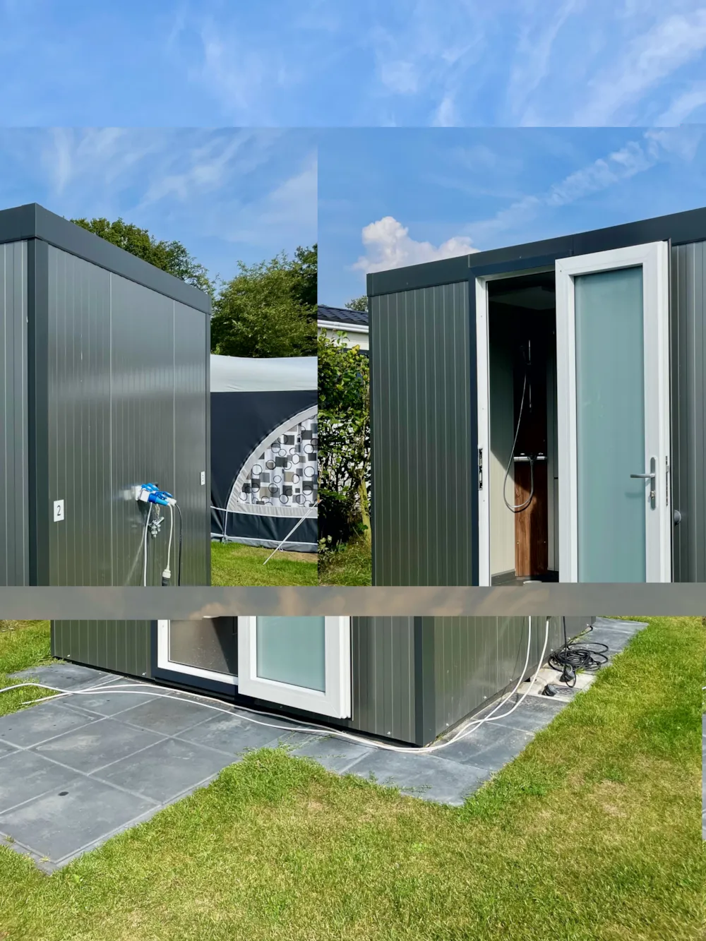 Komfortstellplatz Mit Privaten Sanitäranlagen