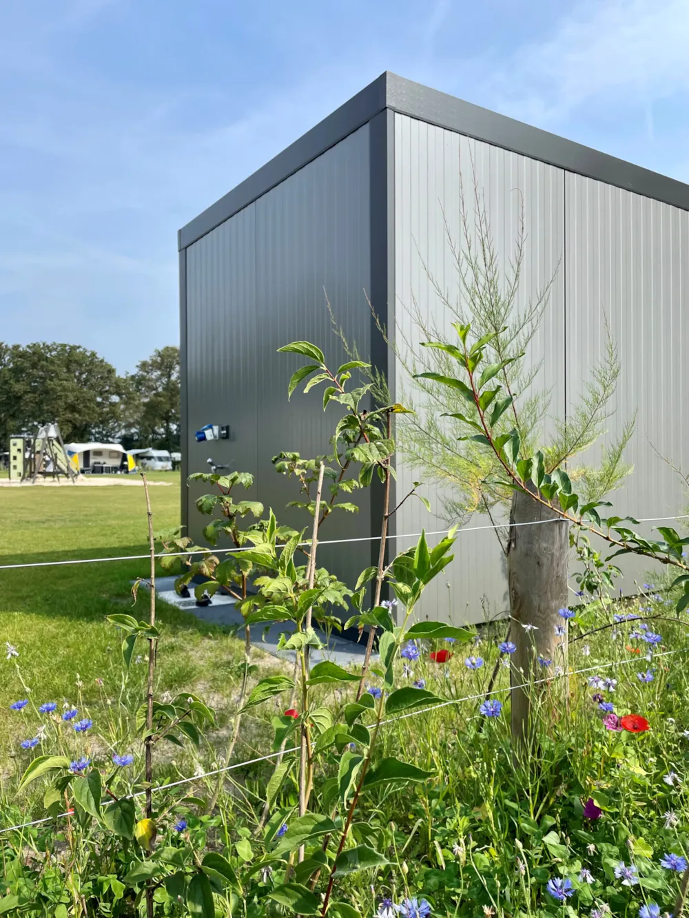 Komfortstellplatz Xl Mit Privaten Sanitäranlagen