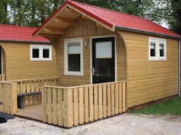 Accommodation - Wooden Hut - Familiepark De Vechtvallei