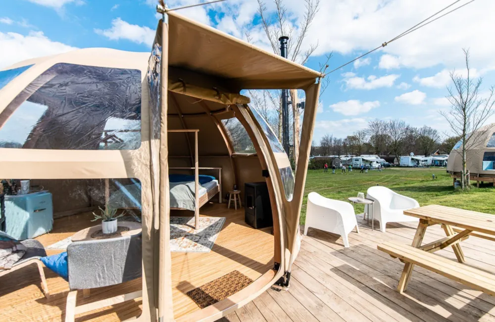 Accommodation - Panorama Dome - Camping Vinkenhof