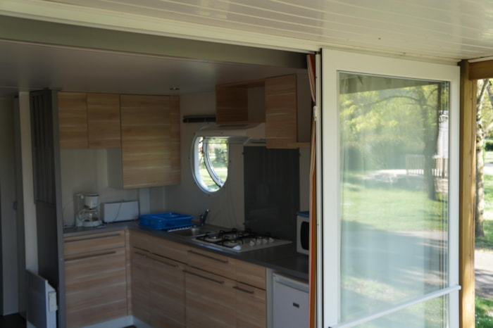 Mobil Home Confort 26M² 2 Chambres + Terrasse Couverte 7M² + Bord De Loire + Tv