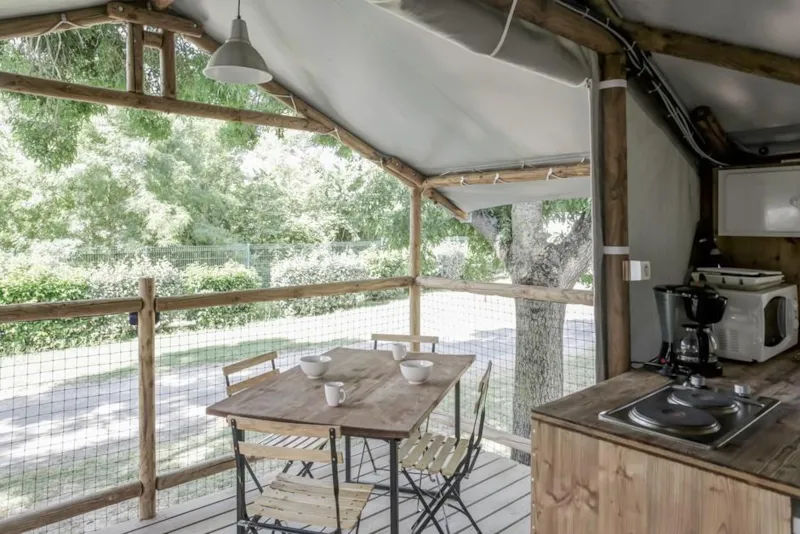 Cabane Lodge Sur Pilotis Standard 23M² (2 Chambres) Dont Terrasse 8 M² - Sans Sanitaires