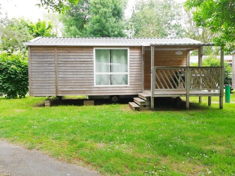 Location - Mobilhome Confort Bois 29M² 2 Chambres + Terrasse - Flower Camping Île d'Offard