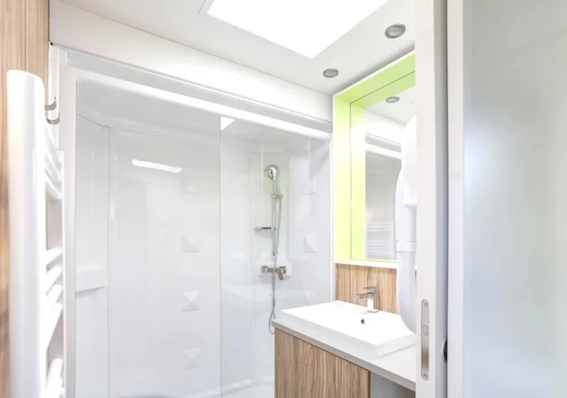 Mobil-Home Premium 40M² 2 Chambres + Clim + Tv + Terrasse Panoramique + Draps + Serviettes